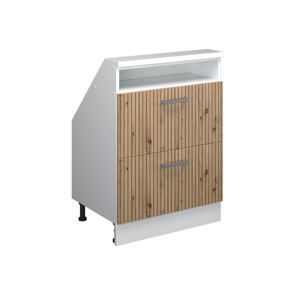Vicco Unterschrank R-Line, Artisan Eiche/Weiß, 60 günstig online kaufen
