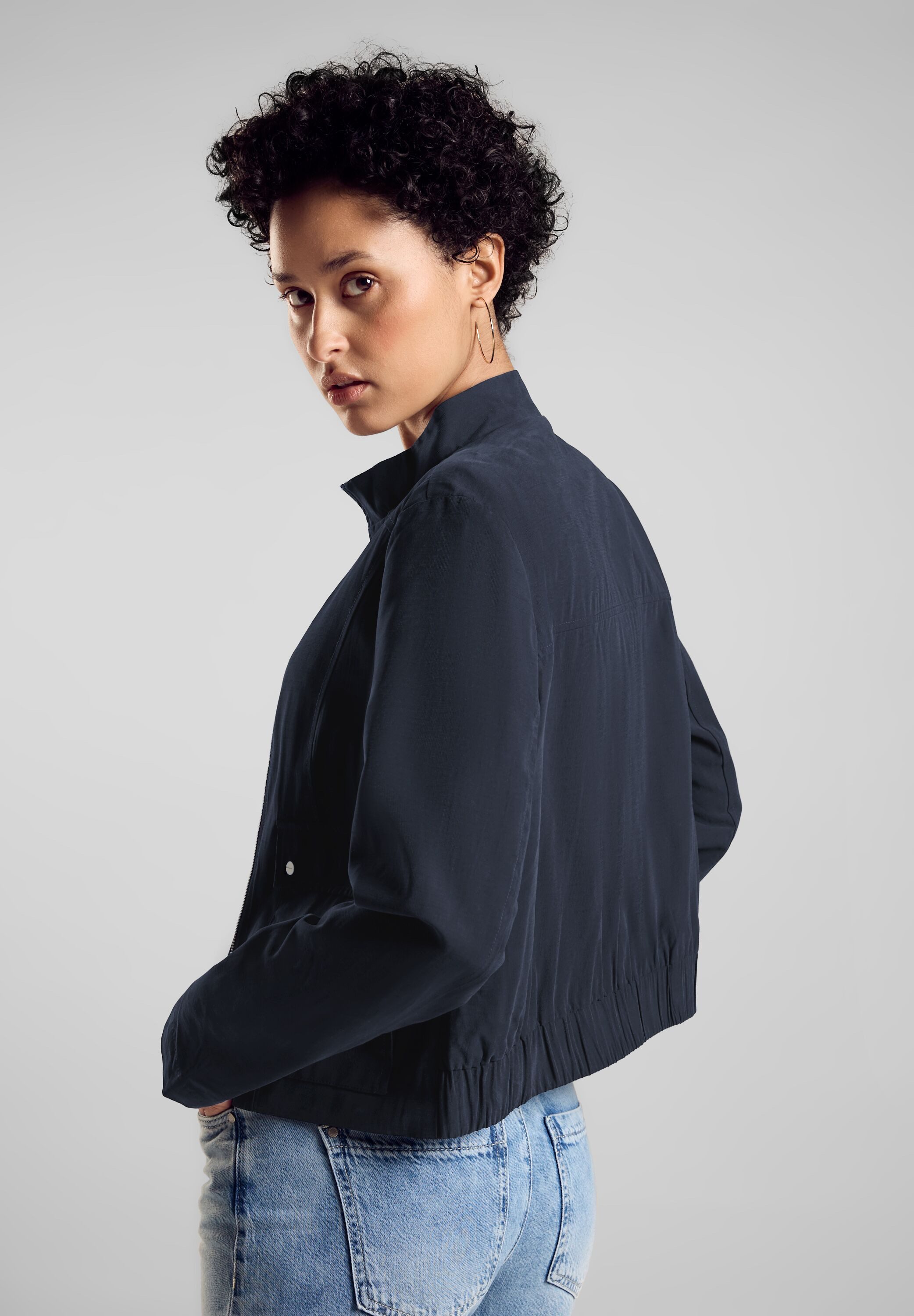 STREET ONE Kurzjacke mit aufgenähten Taschen günstig online kaufen
