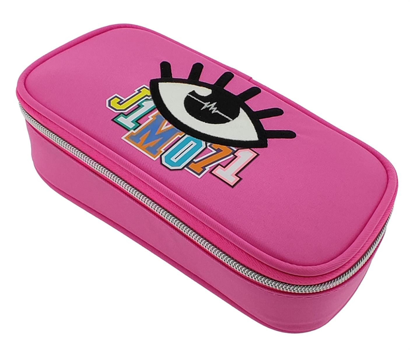 Depesche Federmäppchen Federmäppchen Lisa Lena Pink Schulutensilien 1 Stück, (Stück, 1-tlg., Schlampermäppchen), Stifteetui Federmappe Schlampertasche Schulmäppchen