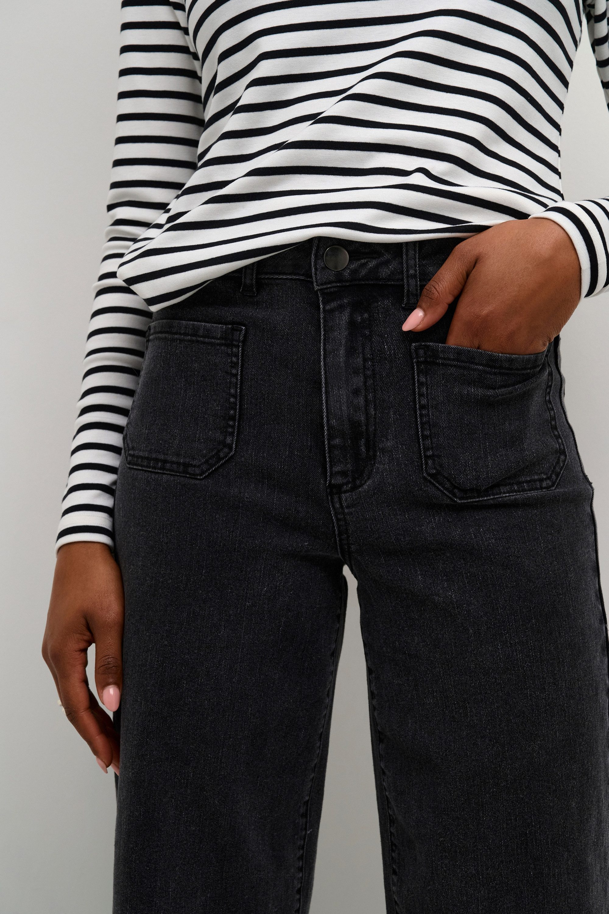 KAFFE Regular-fit-Jeans Jeans KAkarla