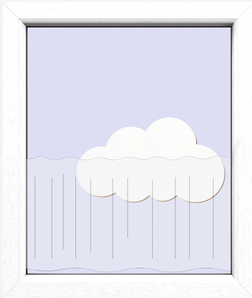 Delindo Lifestyle Scheibengardine Bistrogardine mit schlaufen, Ostern, 45x115 cm (1 St), Schlaufen, halbtransparent, Osterdesign