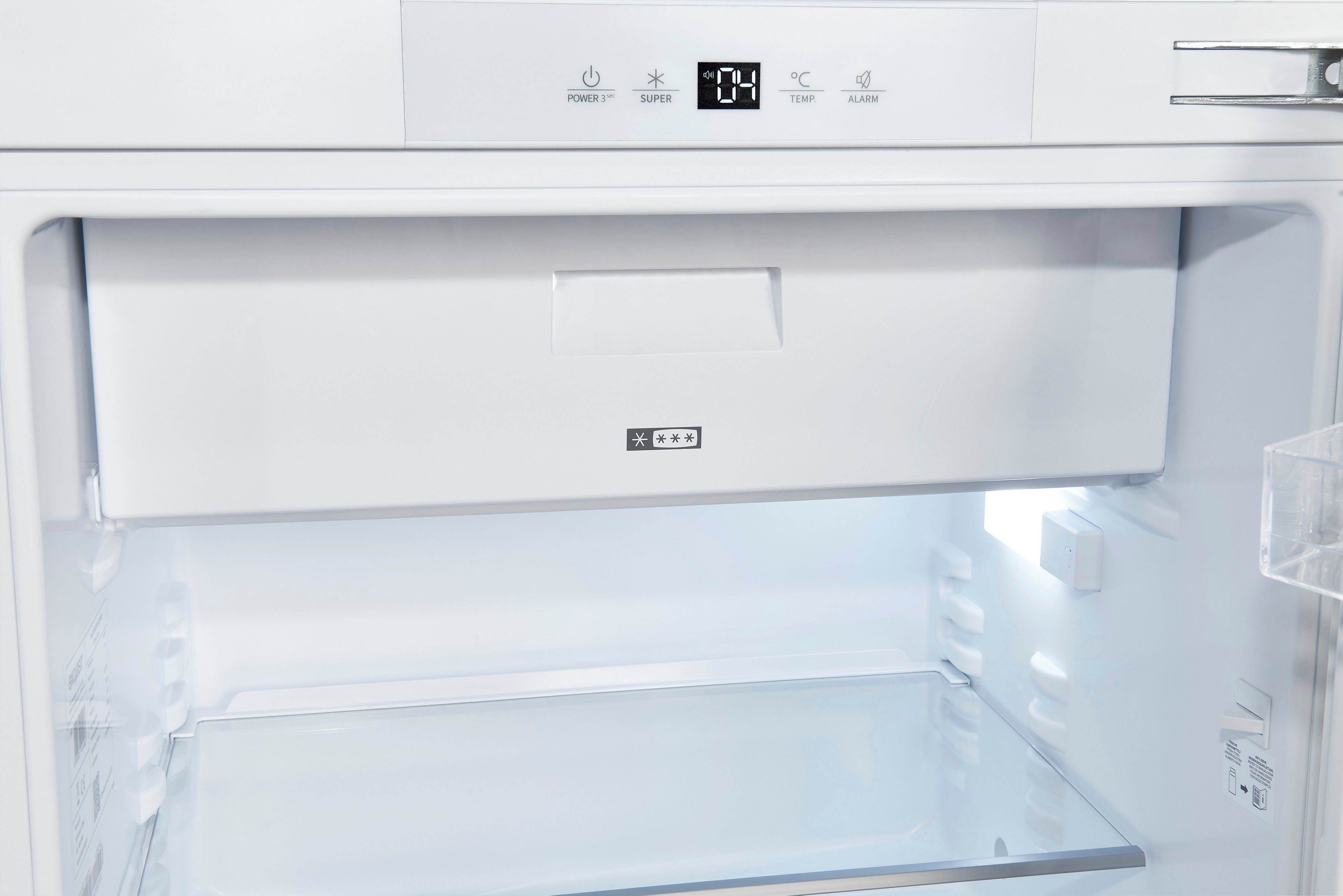 exquisit Einbaukühlschrank UKS130-4-FE-010D, hoch, breit 59,5 81,8 cm cm