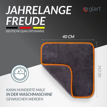 Glart 443TPO4 Auto Mikrofasertücher 12er Set, superweich kratzerfrei 40x40cm Mikrofasertuch (80% Polyester, 20% Nylon, 40x40 cm)