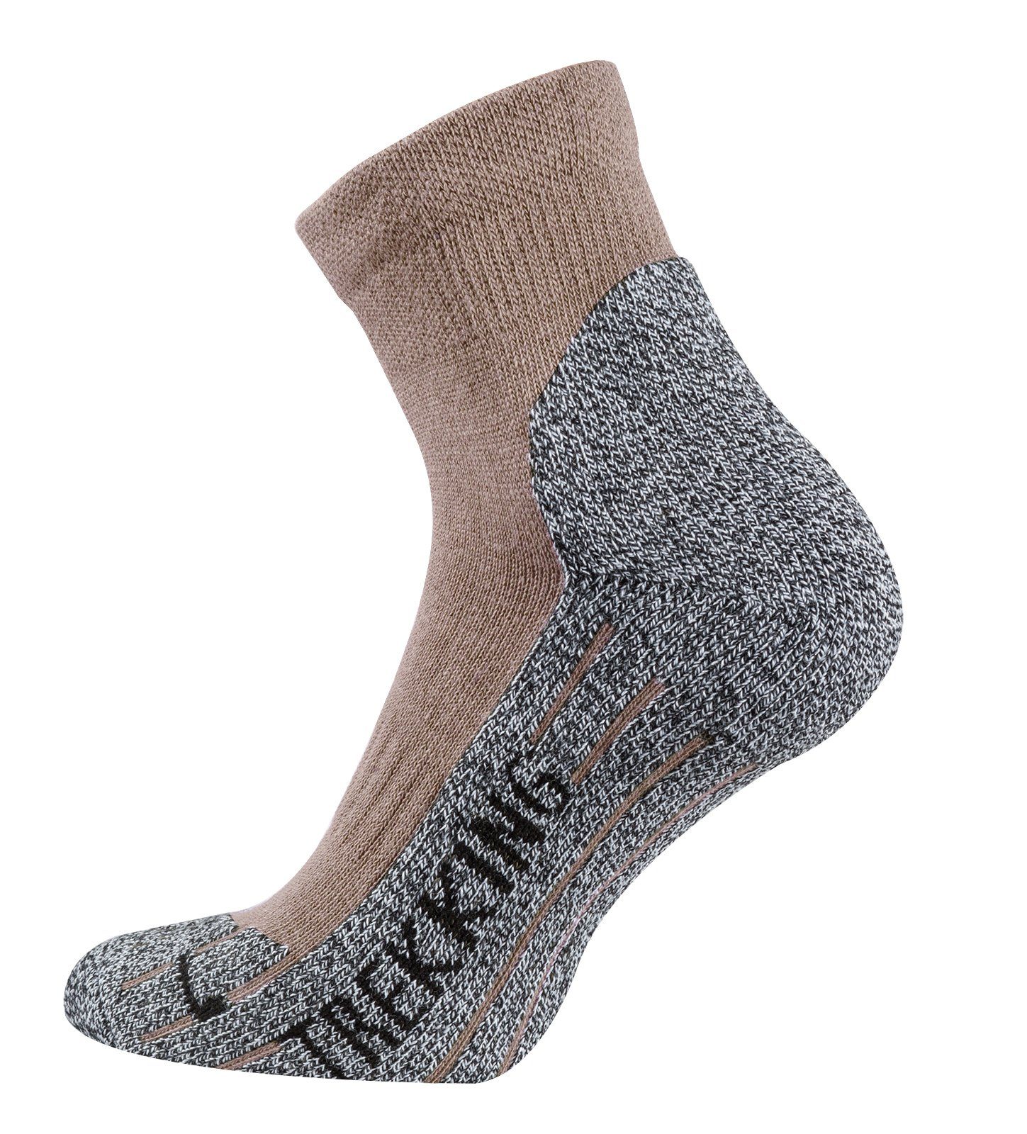 TippTexx 24 Wandersocken 4 Paar Kurzschaft günstig online kaufen