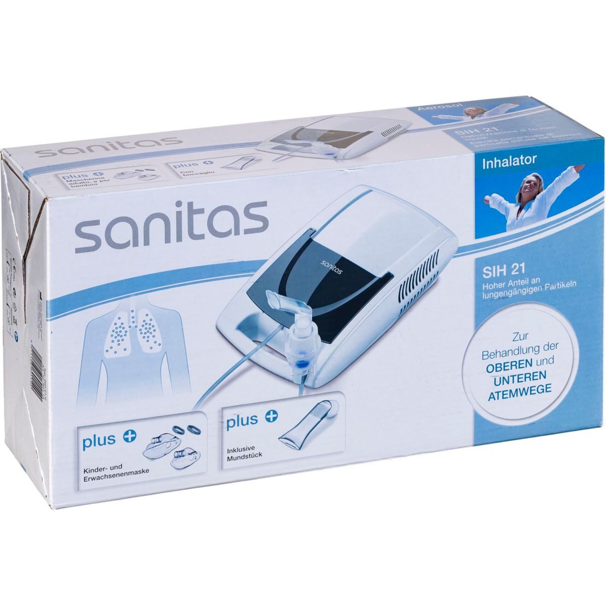 Sanitas Inhalator SIH 21 Inhalator, Inhaliergerät, Inhalationsgerät