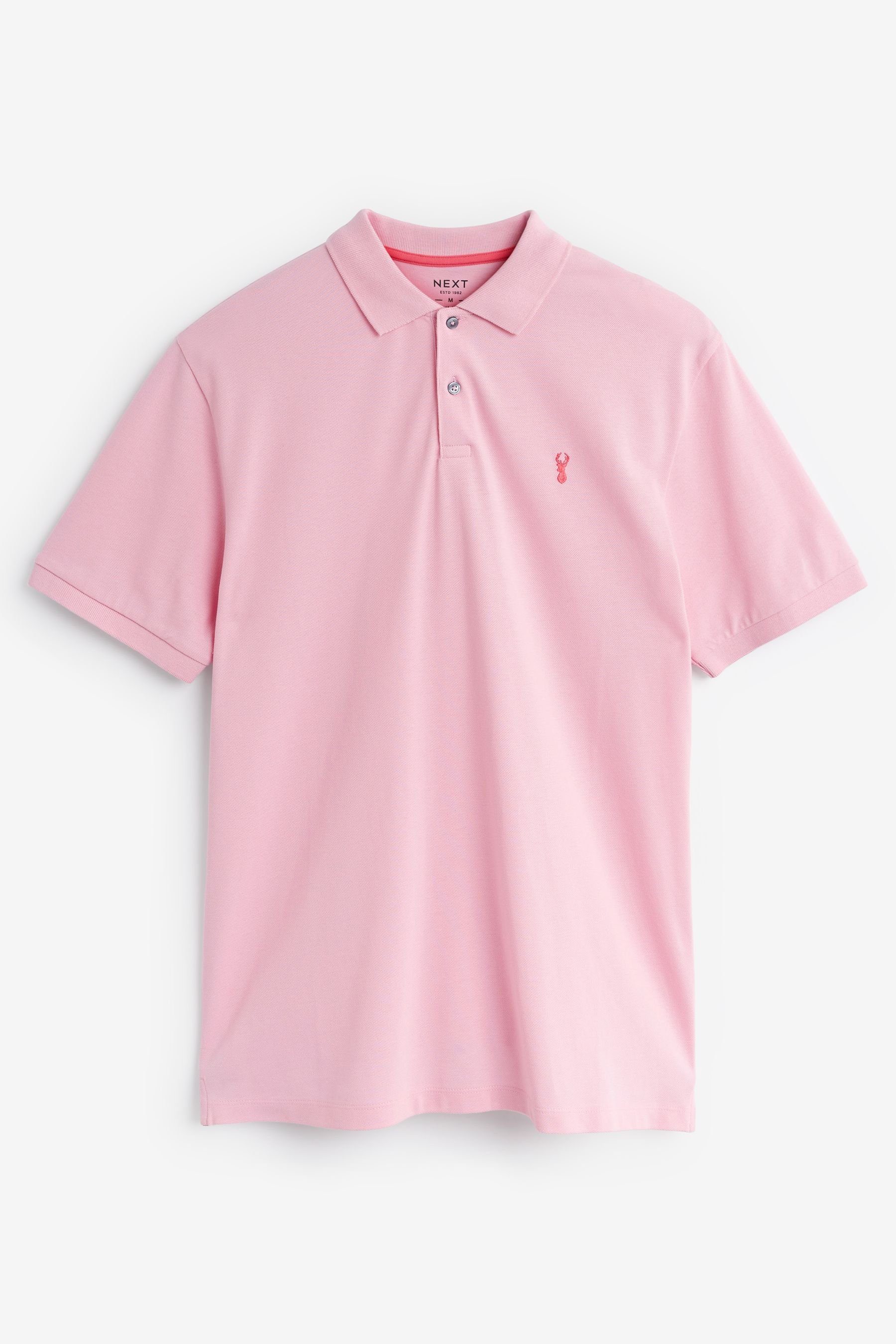 Next Poloshirt Piqué-Poloshirt (1-tlg) Light Pink