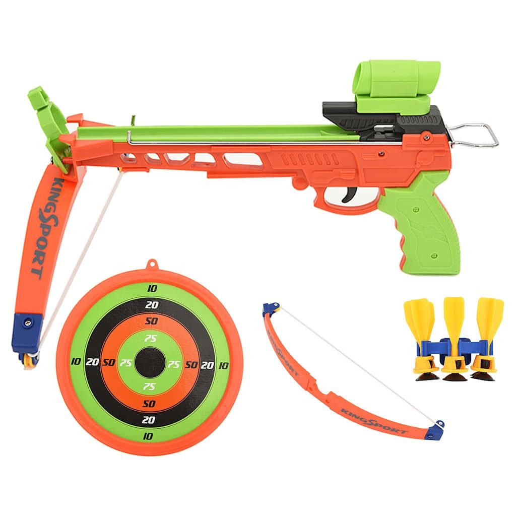 Kinderbogenset Kinder-Armbrust und Bogenset mit Zielscheibe
