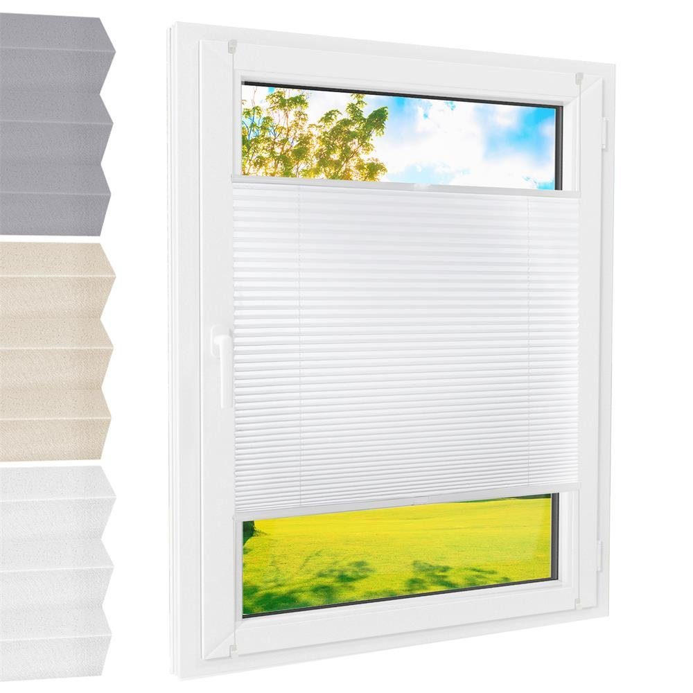 Foxx Plissee Plissee Klemmfix weiß 35x100 günstig online kaufen
