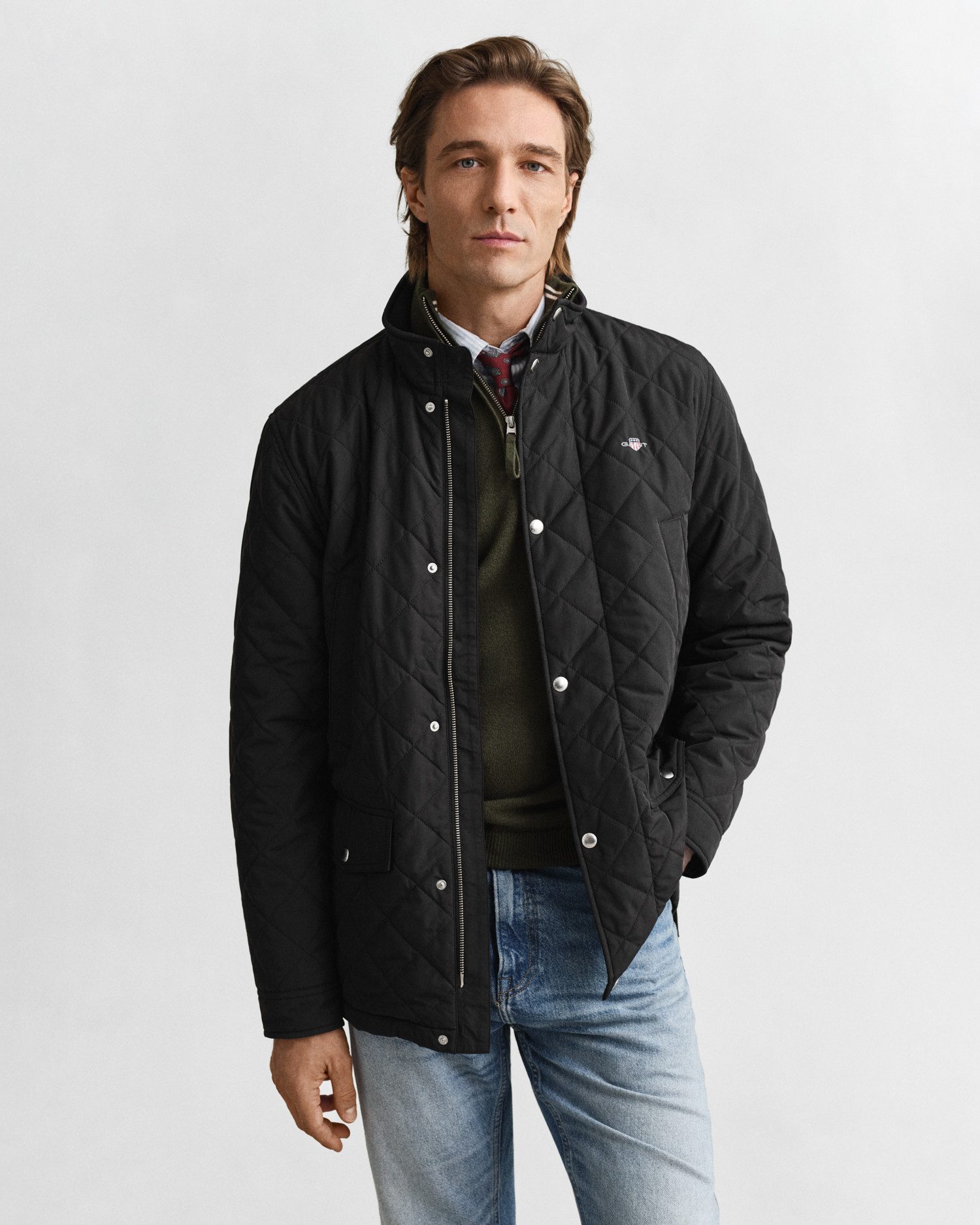 Gant Steppjacke mit Stehkragen günstig online kaufen