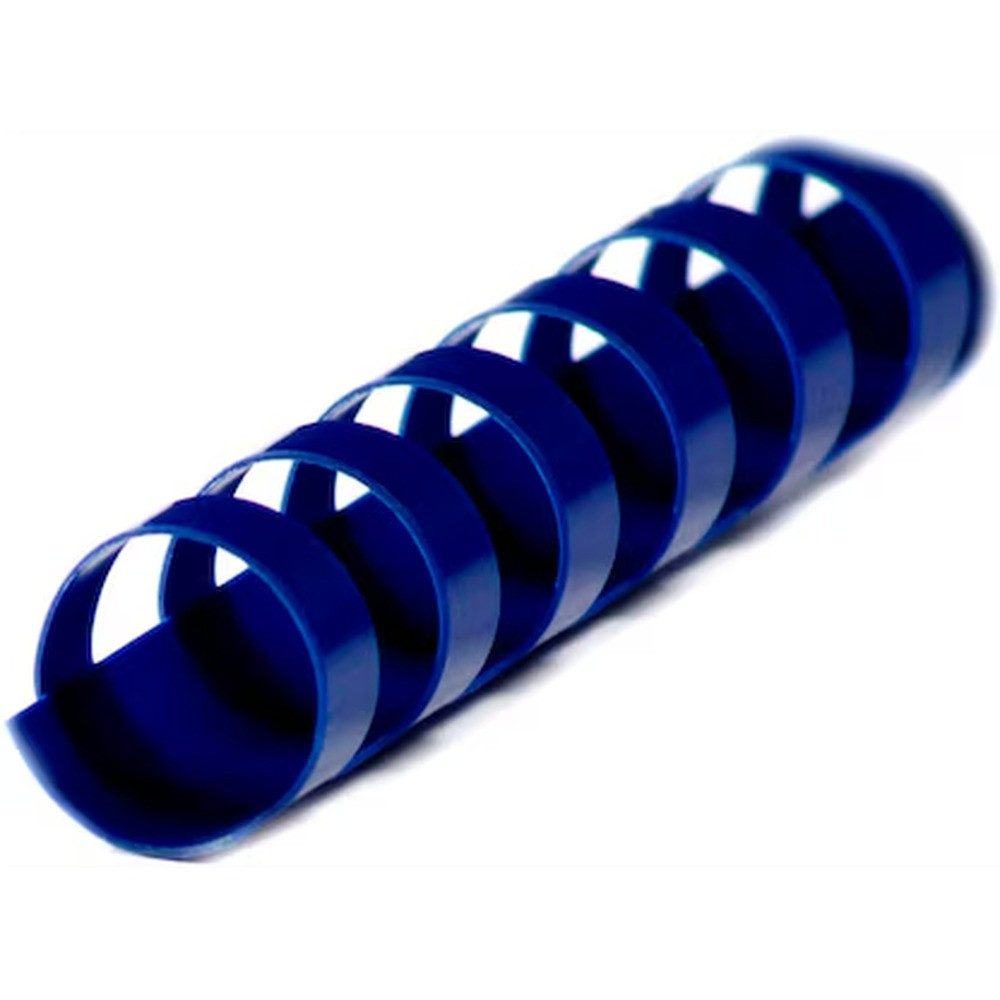 LMG Germany Plastikbindegerät 50 LMG Kunststoffbinderücken blau für 210 Blatt