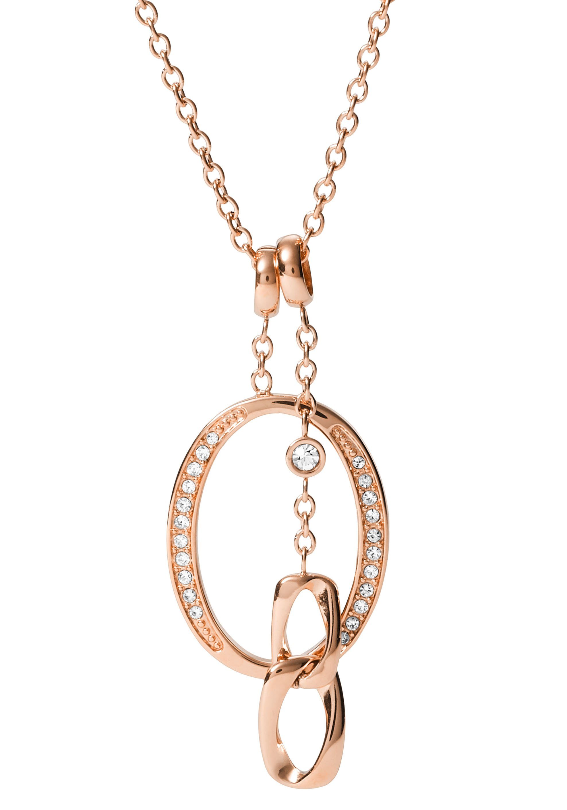 Fossil Kette mit Anhänger »CLASSICS, JF03350791«, mit Glassteinen online kaufen | OTTO