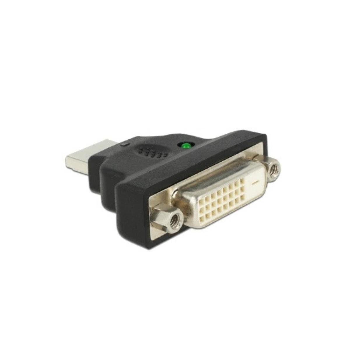 Delock 65020 - Adapter - > mit HDMI HDMI-Stecker LED Pin-Buchse Computer-Kabel, DVI-25 HDMI