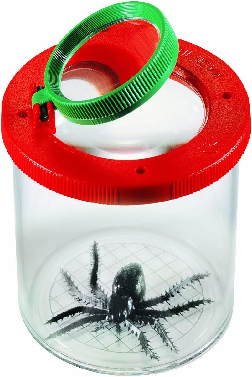 Vedes Spiel Navir Becherlupe 75 mm mit Doppellupe für Insekten