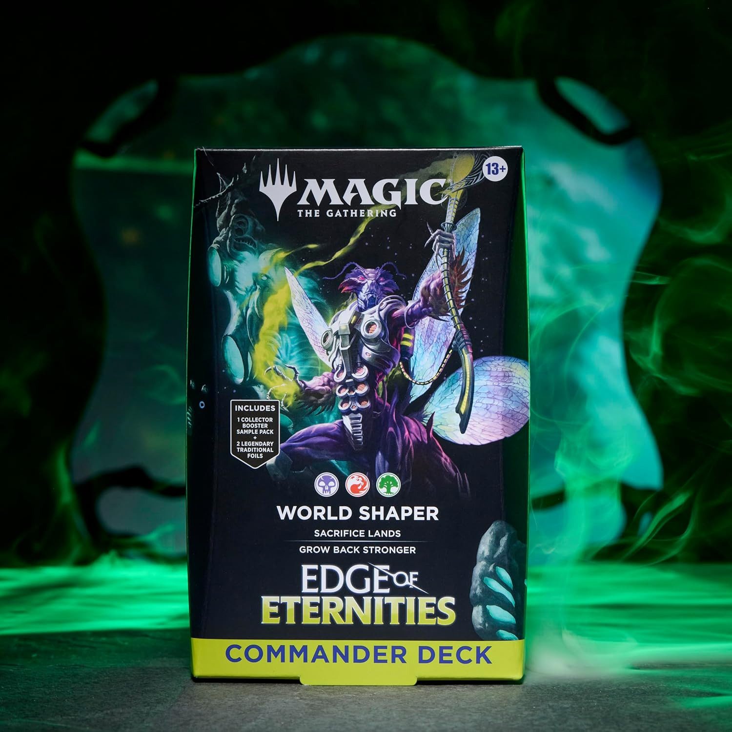 Magic the Gathering Sammelkarte Edge of Eternities Commander Deck Set Englisch, Includes World Shaper and Counter Intelligence