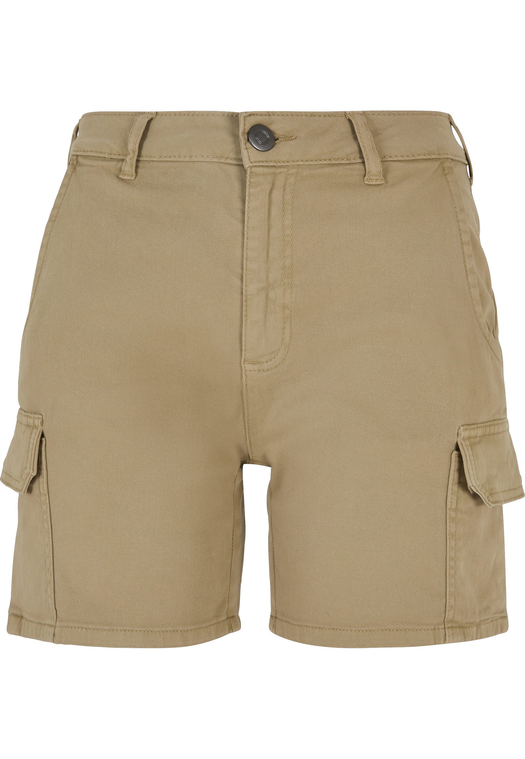 Cargohose Urban Classics Damen Ladies High Waist Cargo Shorts