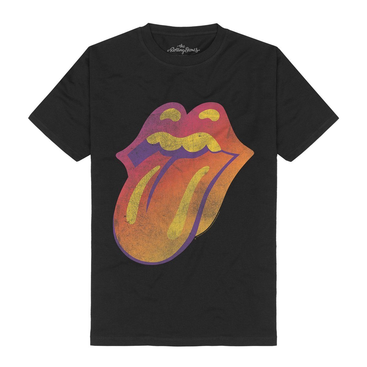 The Rolling Stones Distressed Ghost Tongue Town T-Shirt