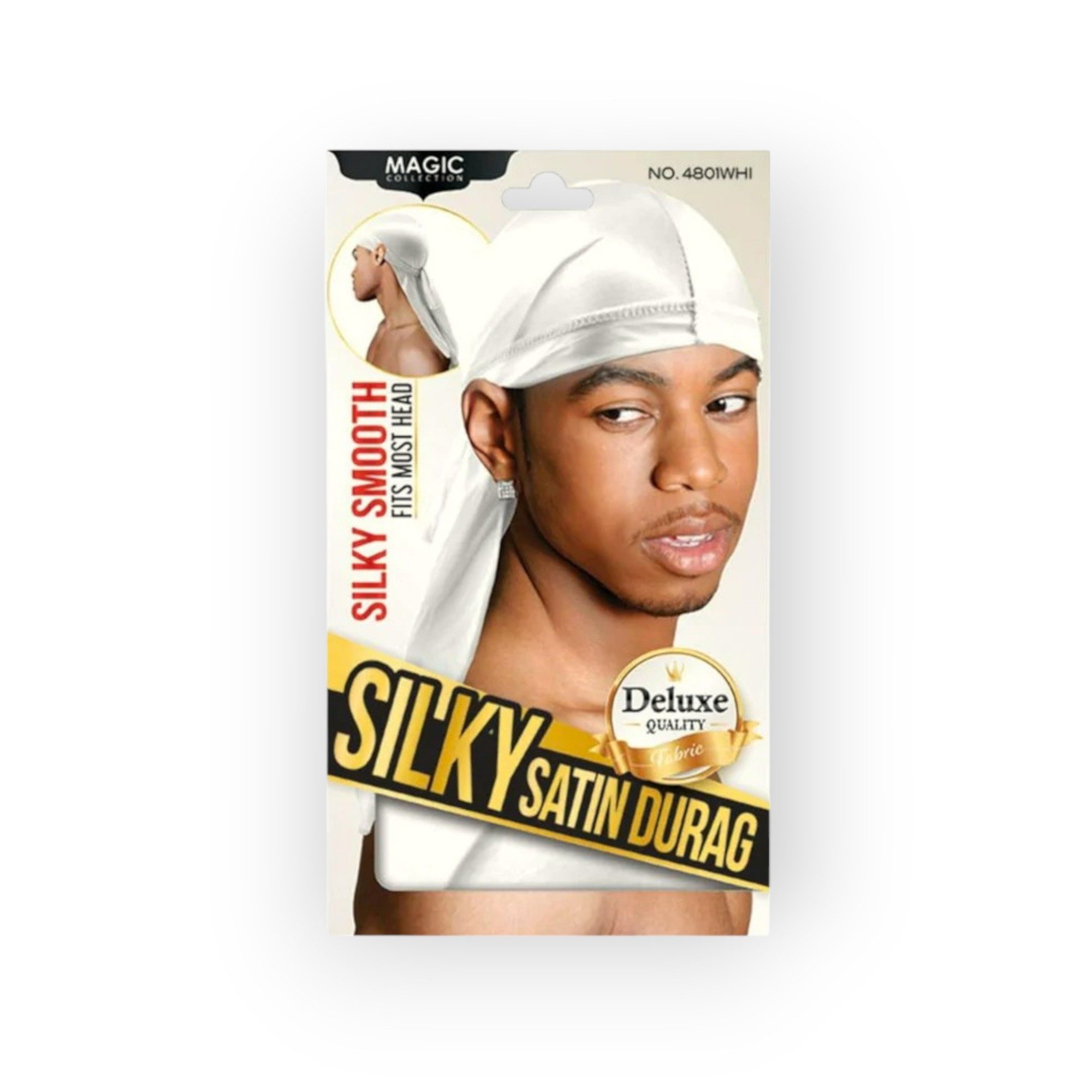 magic Kopftuch Seidiger Satin-Durag in Deluxe-Qualität