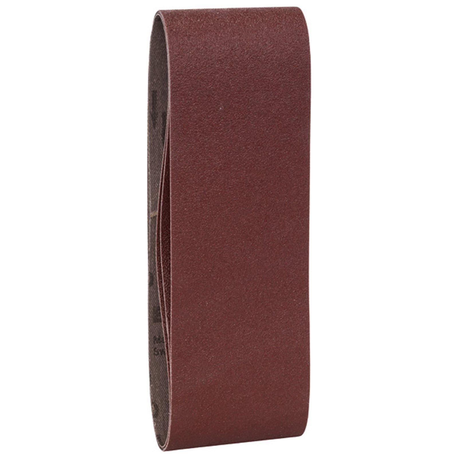 BOSCH Schleifband Bosch Schleifband-Set für Bandschleifer rote Qualität K=100 60 x 400 m