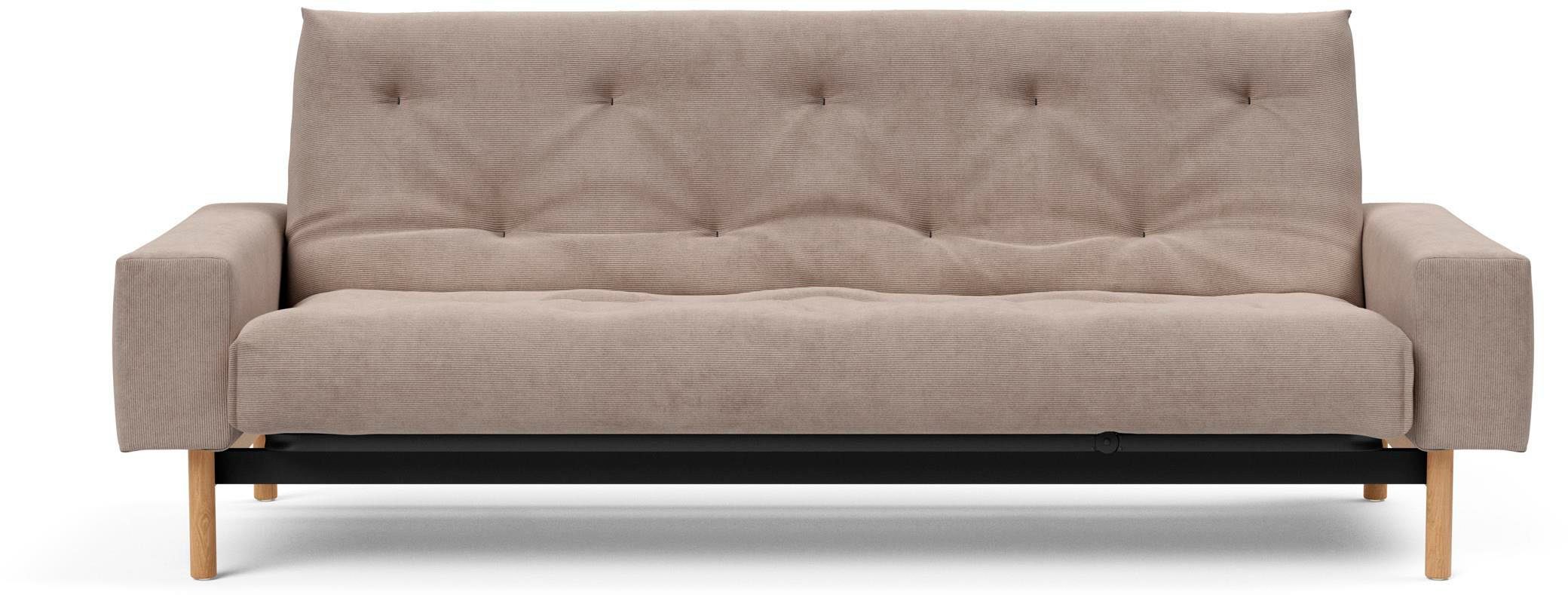 INNOVATION LIVING ™ Schlafsofa MIMER, Taschenfederkernmatratze, Breite Liegefläche 140 cm