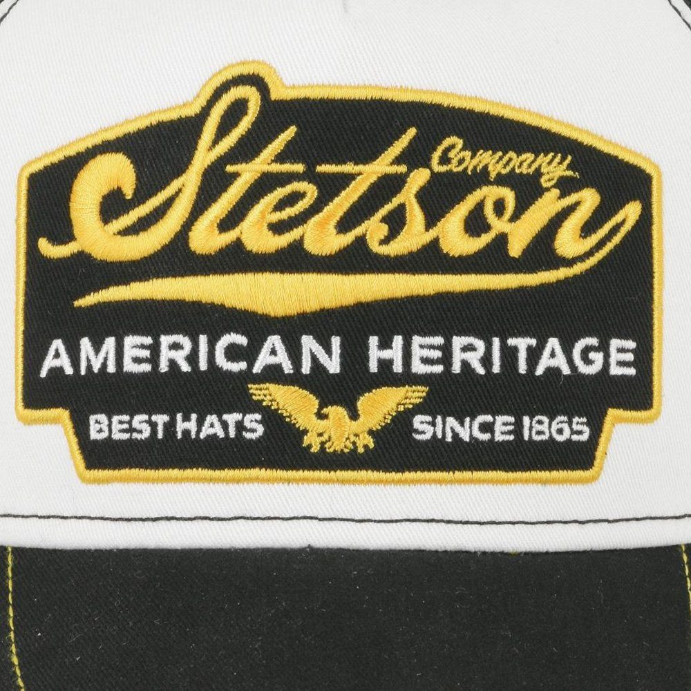 Stetson Trucker Trucker Cap (nein) schwarz Stetson Heritage American Cap