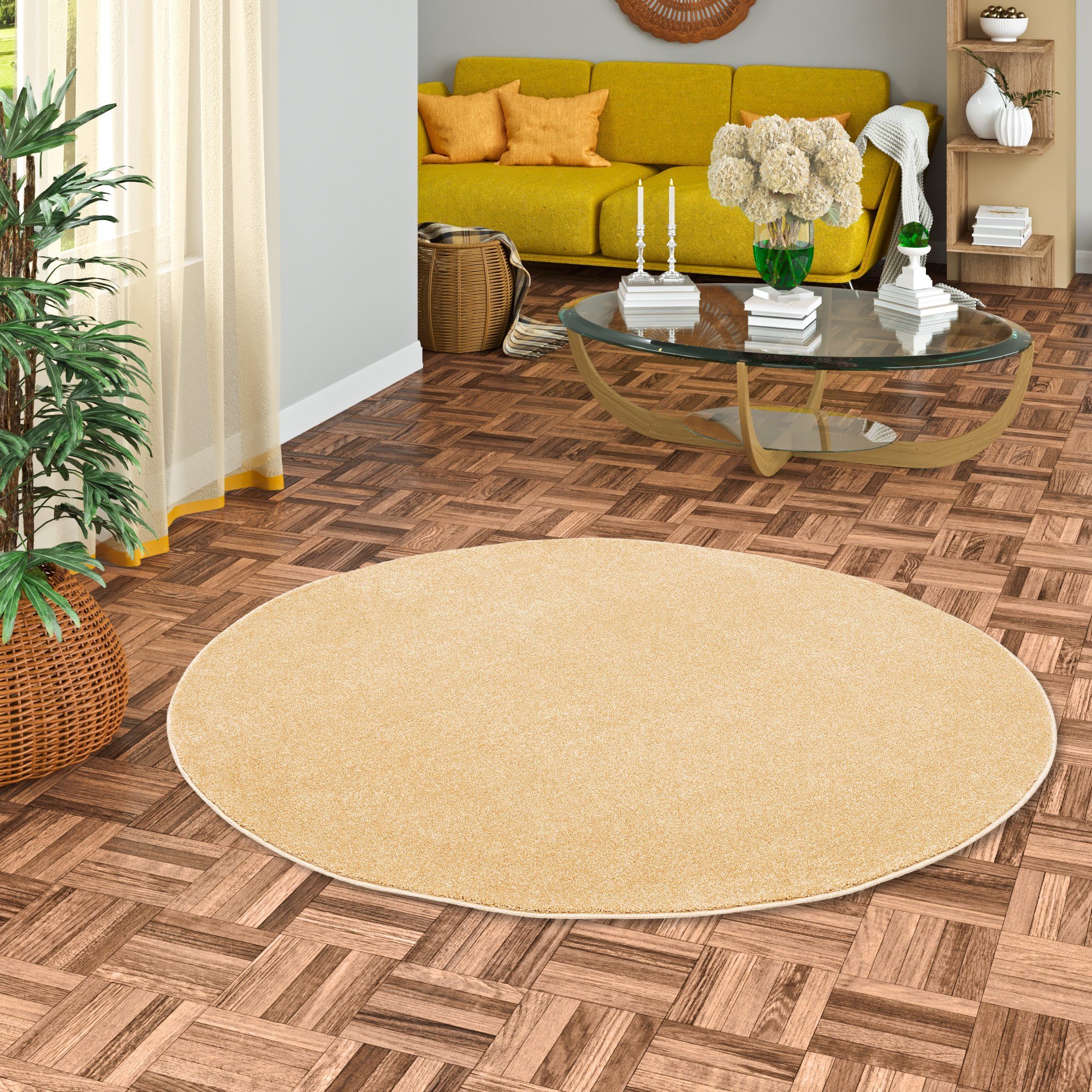 Pergamon Veloursteppich Luxus Soft-Velours Teppich Verona günstig online kaufen