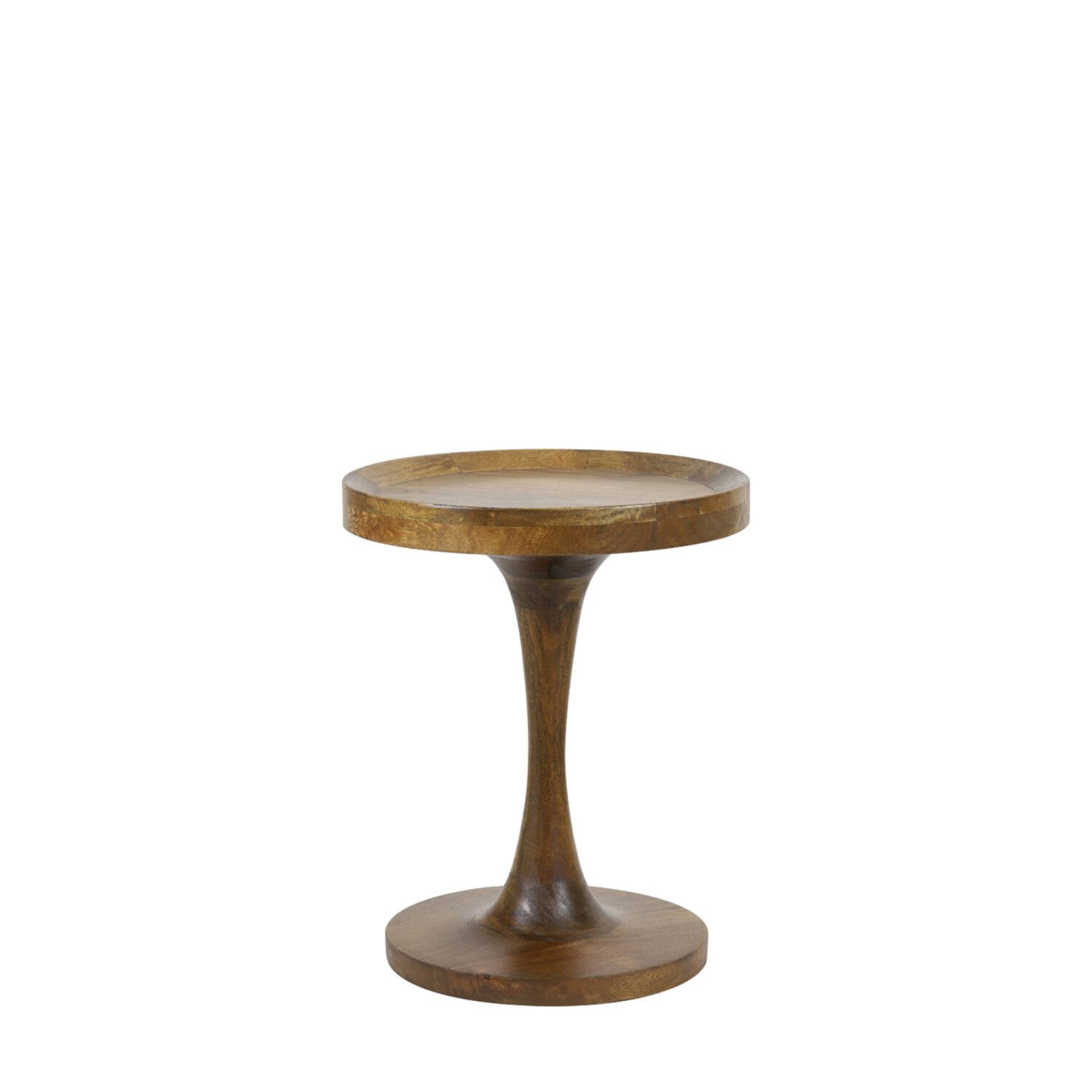 Light & Living Beistelltisch Beistelltisch JOEKON von Light & Living Ø40x47 cm Holz Öl Braun