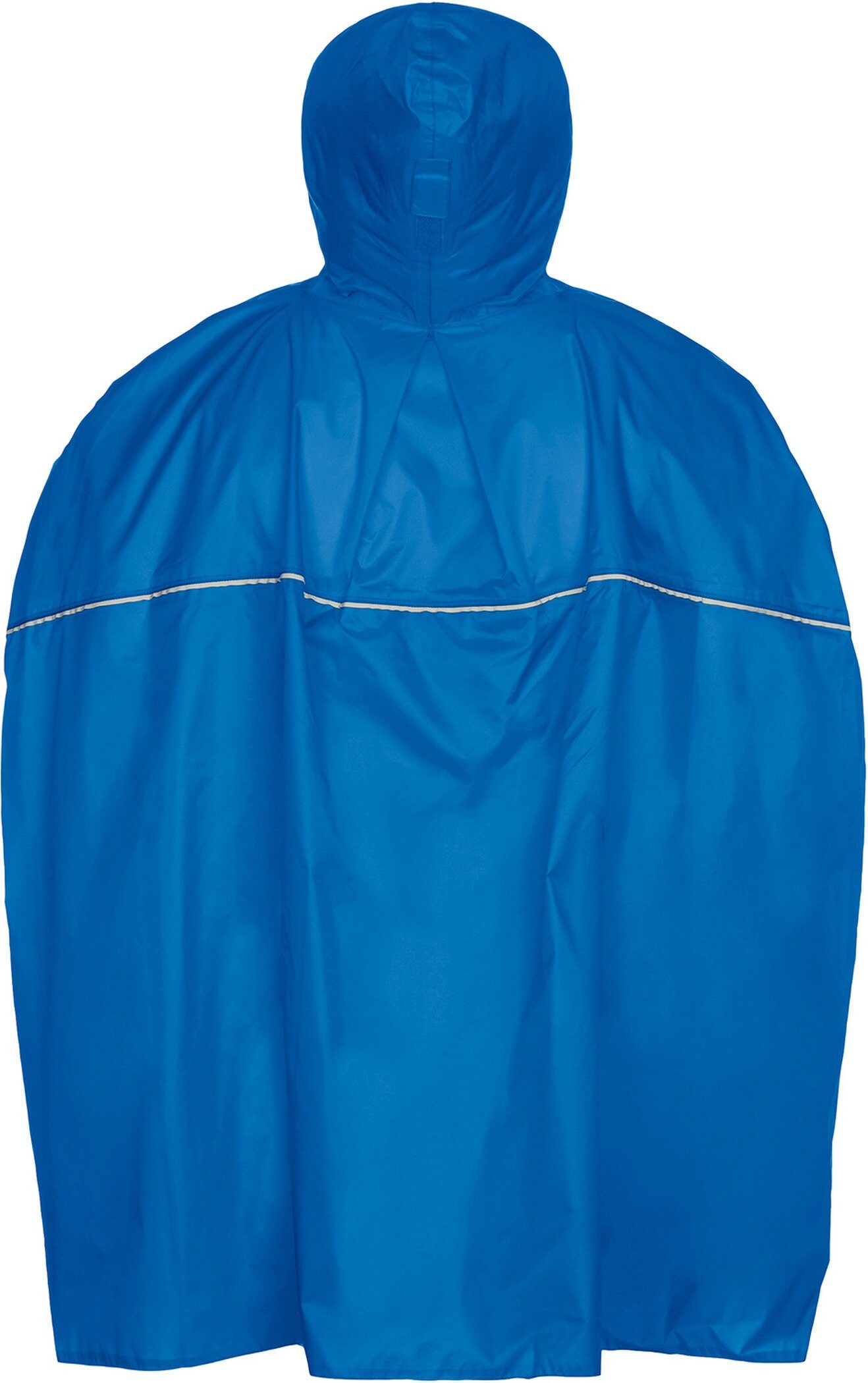 VAUDE Regenponcho mit reflektierenden Elementen, aus Polyamid, wasserdicht