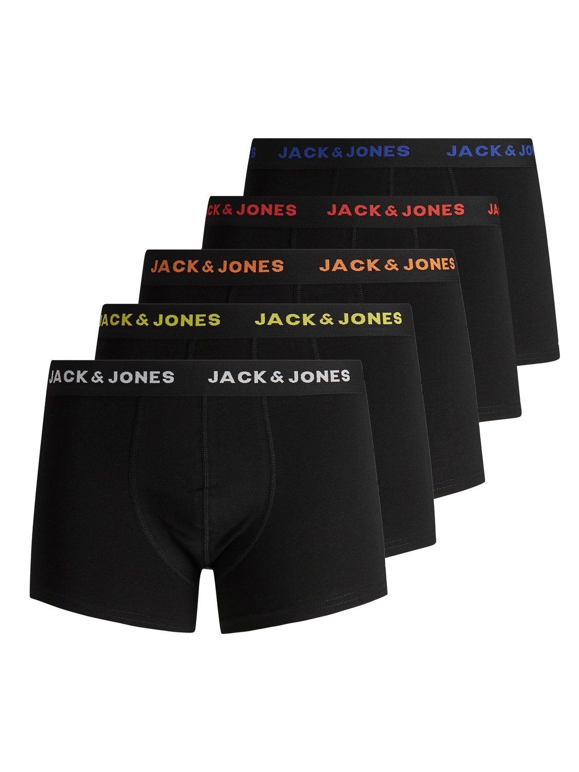 Pack & FRIDAY Boxershorts Jack 5 Shorts Jones JACBLACK TRUNKS