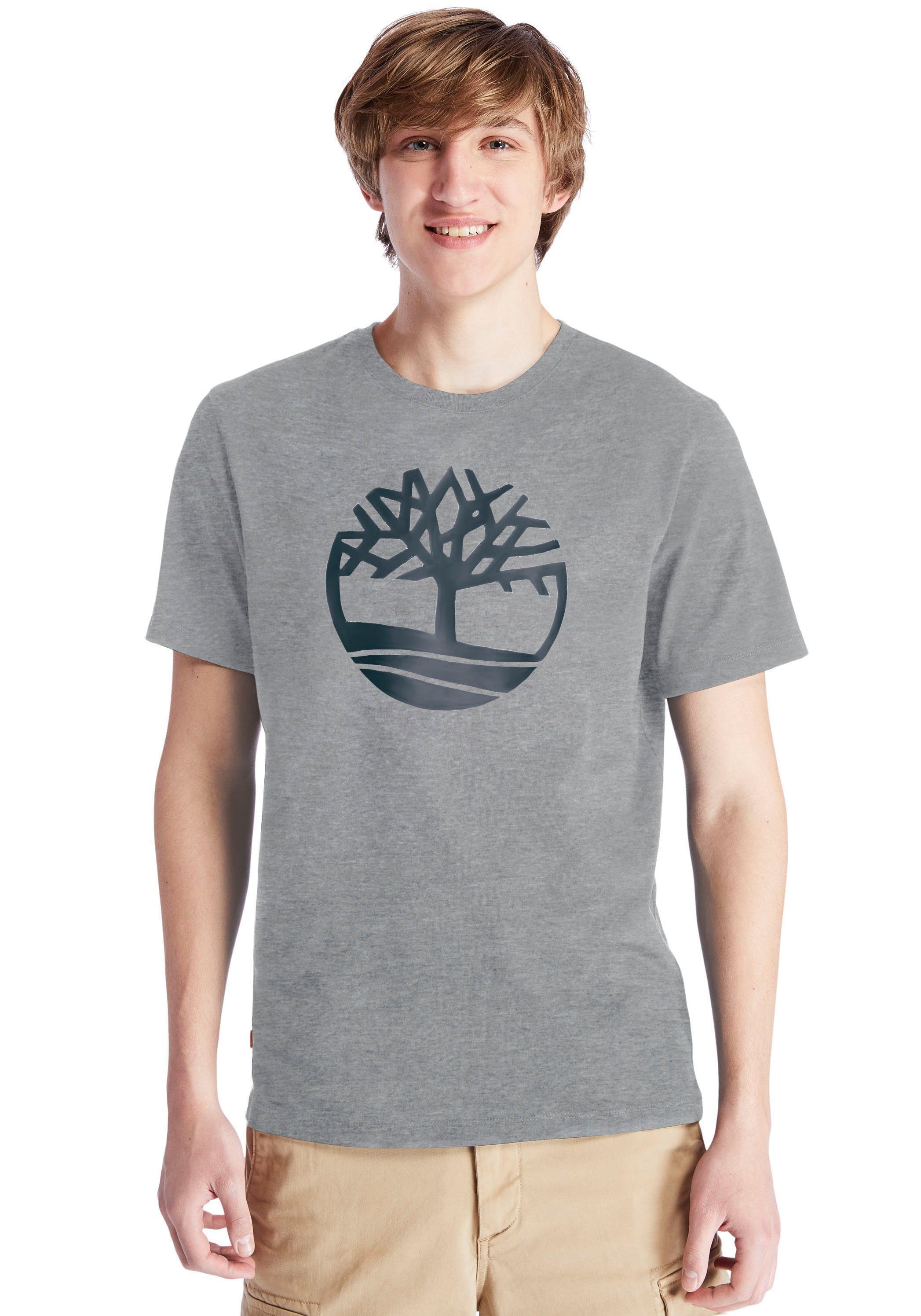 River Timberland meliert Kennebec Tree grau T-Shirt