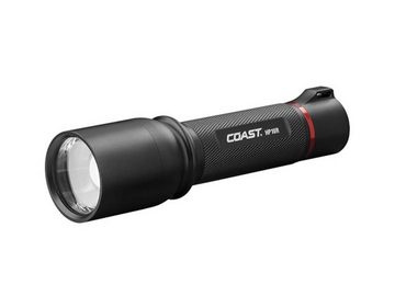 coast LED Taschenlampe, Extrem helle, starke taktische Leuchte, 1050 Lumen mit Akku & Batterie