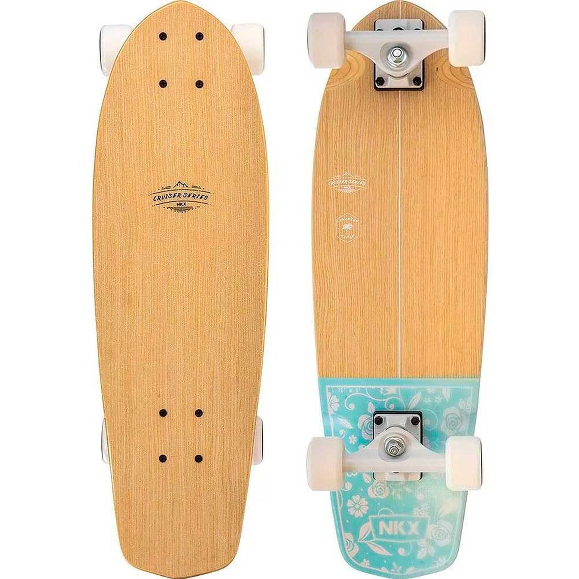 NKX Skateboard Skateboard Classic Mini Cruiser, Skateboard Classic Mini Cruiser
