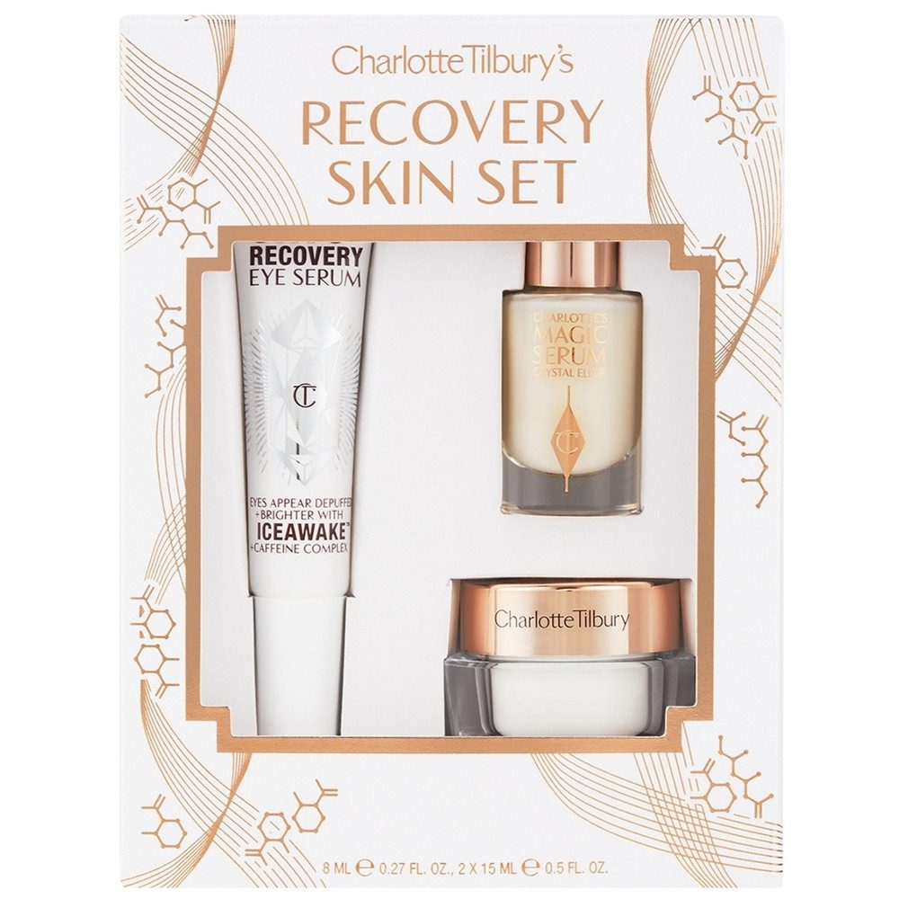 CHARLOTTE TILBURY Tagescreme Charlotte Tilbury Recovery Skin Set-15ml Eye Serum+15ml Cream+8ml Seru