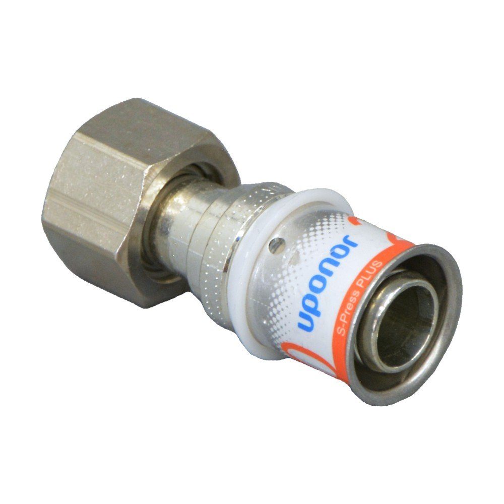 UPONOR Wasserrohr Uponor S-Press PLUS MLC Verschraubung IG 16mm x 1/2" IG