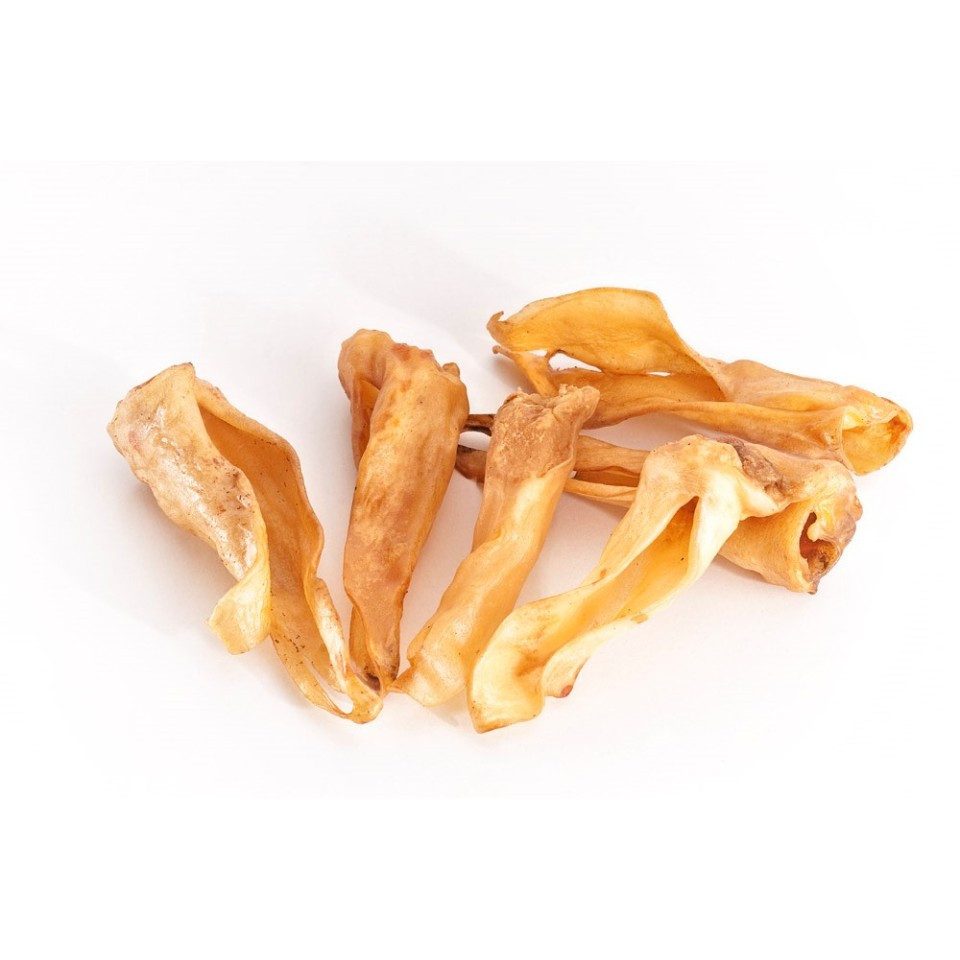 Bellfor Bellfor Hudnesnack - Lamm-Ohren ohne Fell - 250g, für: Hunde