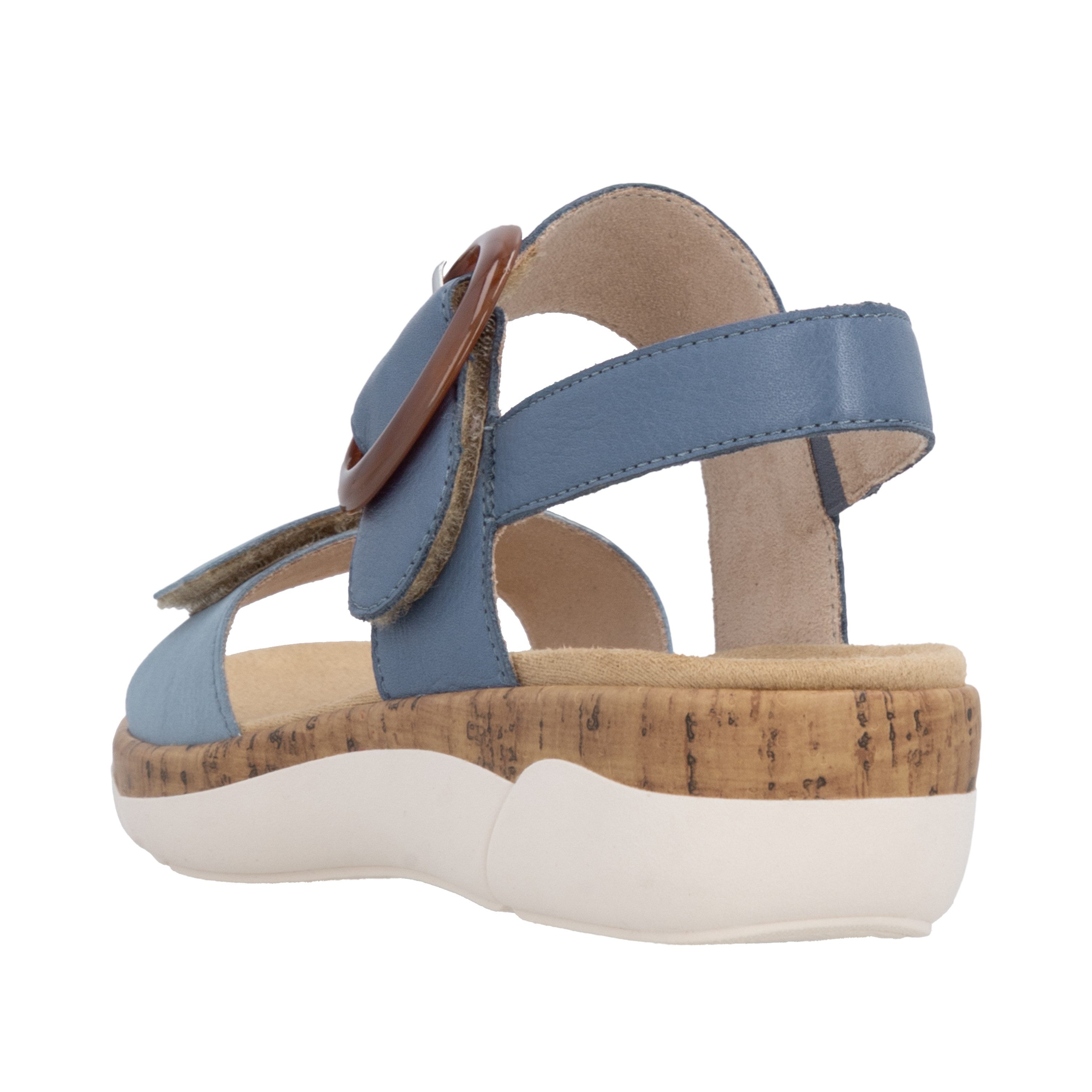 Remonte Keilsandalette Sommerschuh, Riemchensandale, praktische Klettverschlüsse