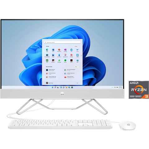 HP 27-cb0200ng All-in-One PC (27 Zoll, AMD Ryzen 3 5300U, Radeon™ Graphics, 8 GB RAM, 512 GB SSD)