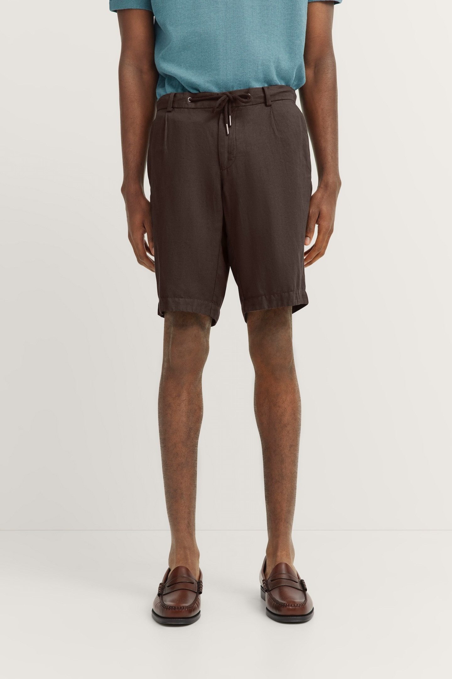 bugatti Bermudas, aus Leinen-Baumwollmix günstig online kaufen