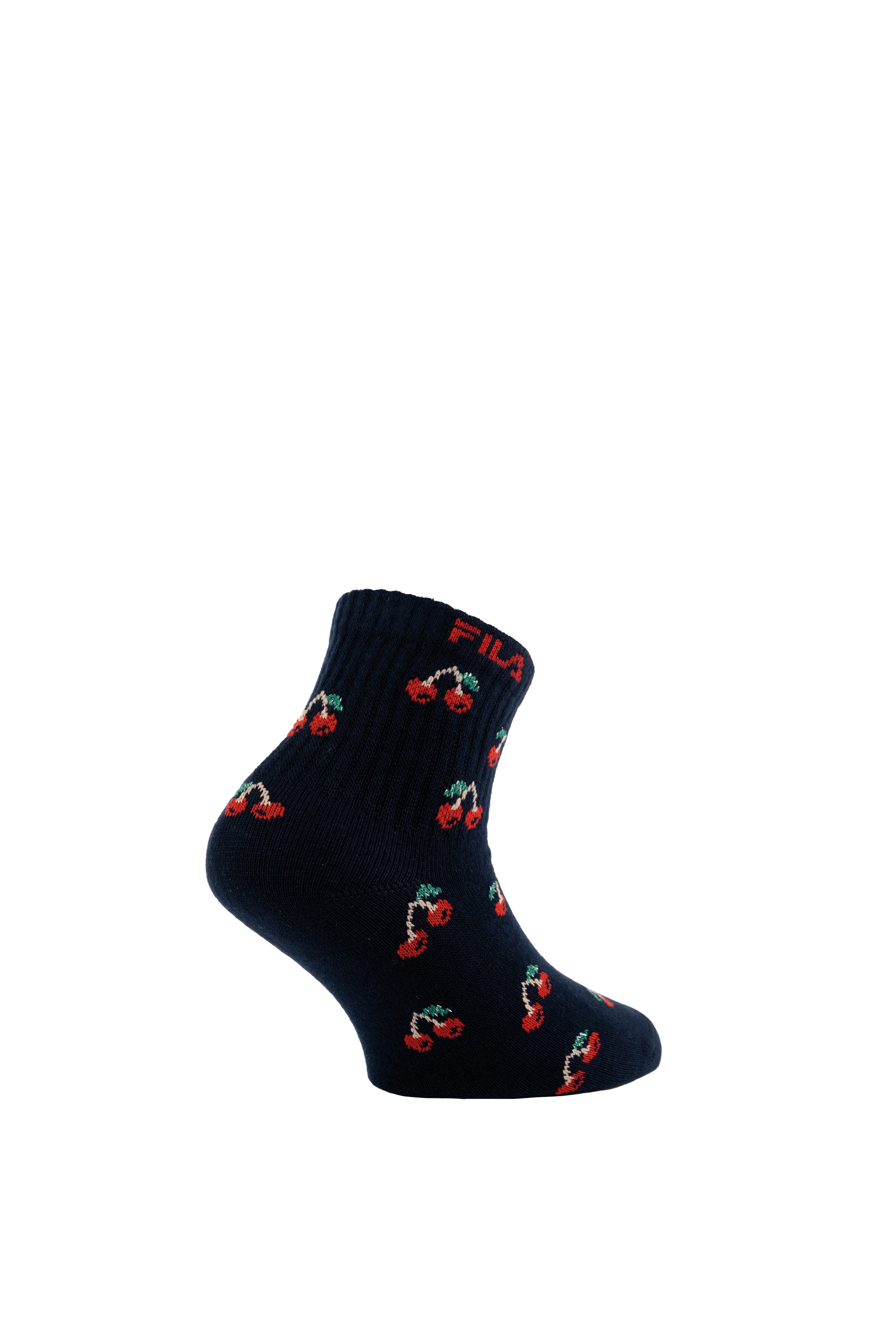 Fila Sneakersocken (6 Paar) Cotton-Mix, Cherry-Design – Bild 5 von 5