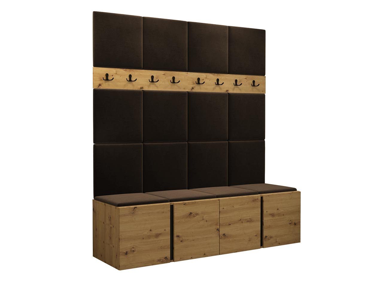 MIRJAN24 Garderoben-Set Orion V, (Komplett-Set, 2x günstig online kaufen