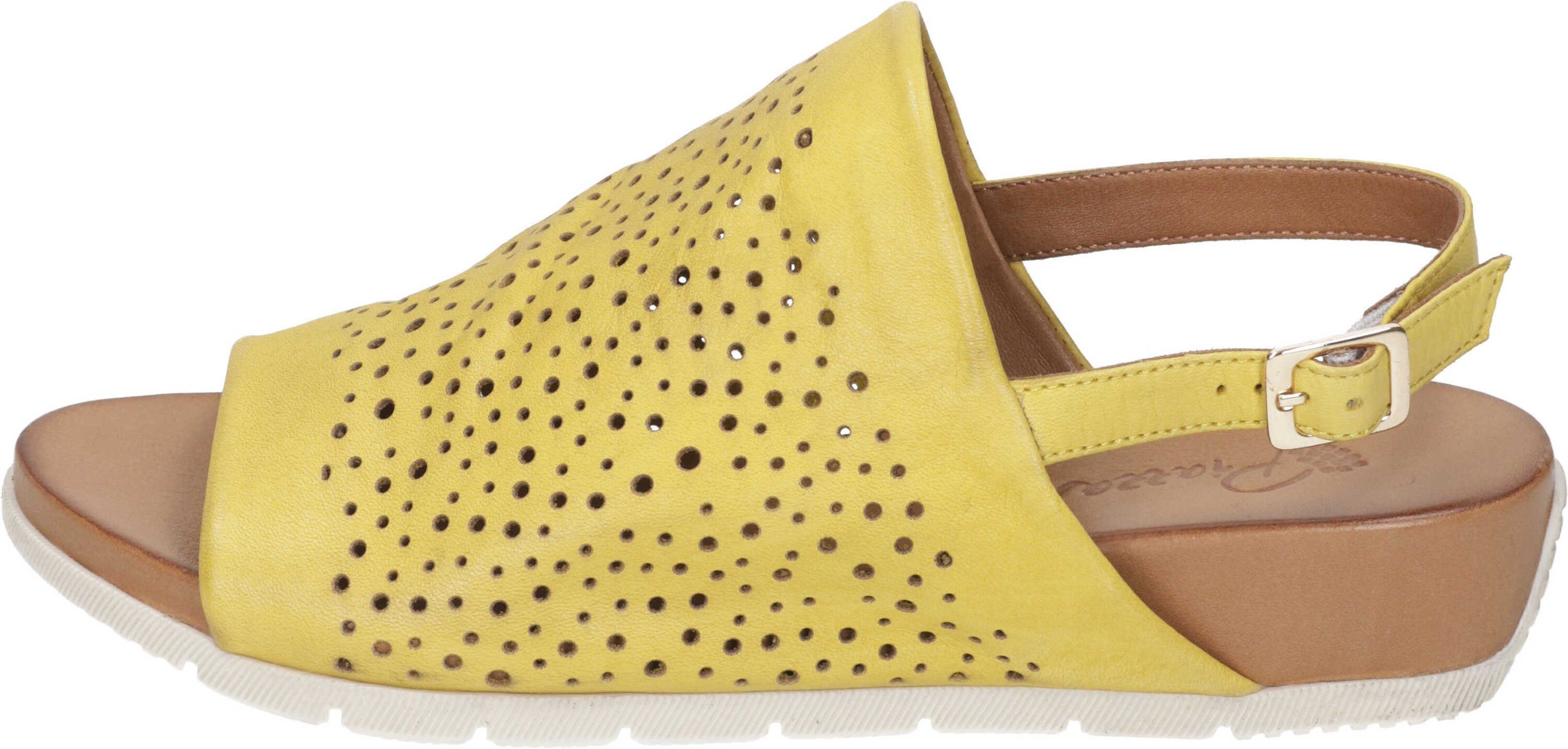 Piazza Sandalen Keilsandalette aus echtem Leder günstig online kaufen