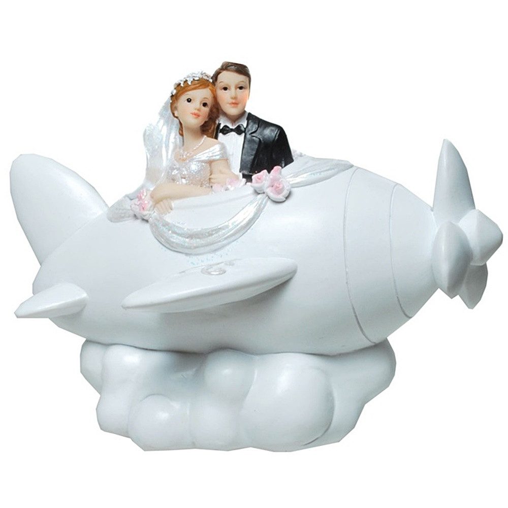 Udo Schmidt Bremen...das Original Spardose BRAUTPAAR ÜBER DEN WOLKEN aus Resin, das ideale Sammelgeschenk zur Hochzeit