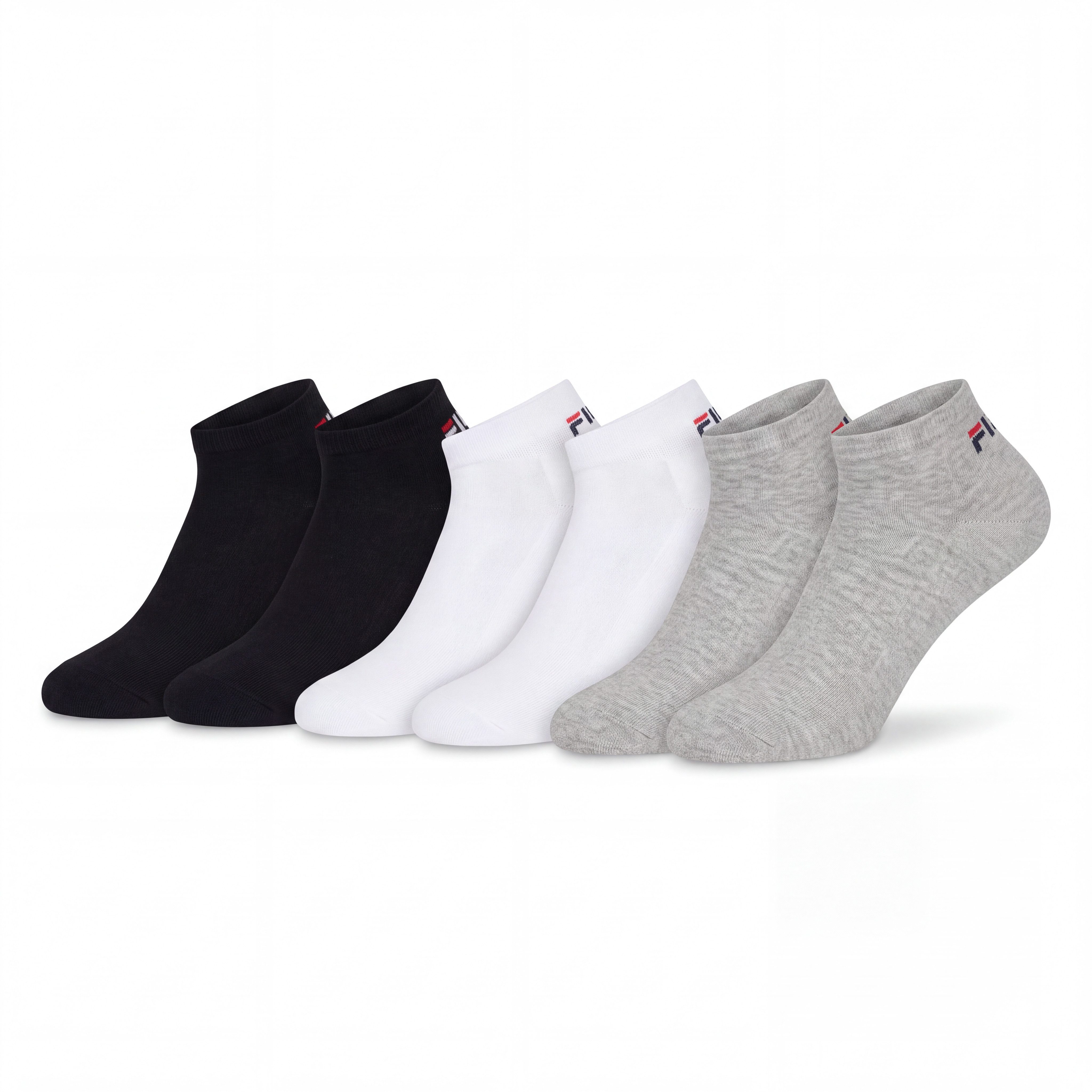 Fila Socken UNISEX INVISIBLE PLAIN SOCKS (6 Paar) mit eingestricktem Logo