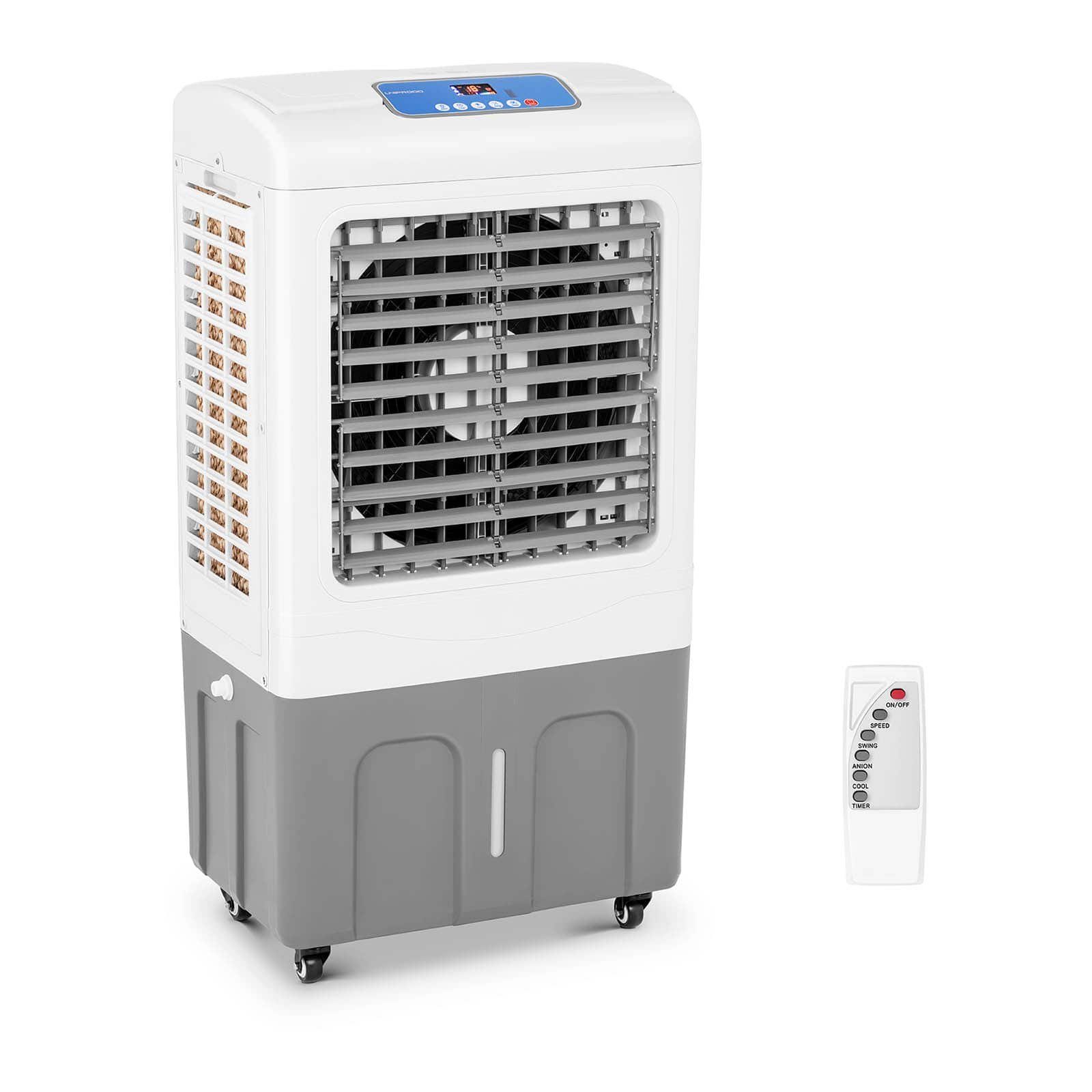 Uniprodo Ventilatorkombigerät Luftkühler mobil Luftbefeuchter Kühlgerät 3-in-1 Luftreiniger