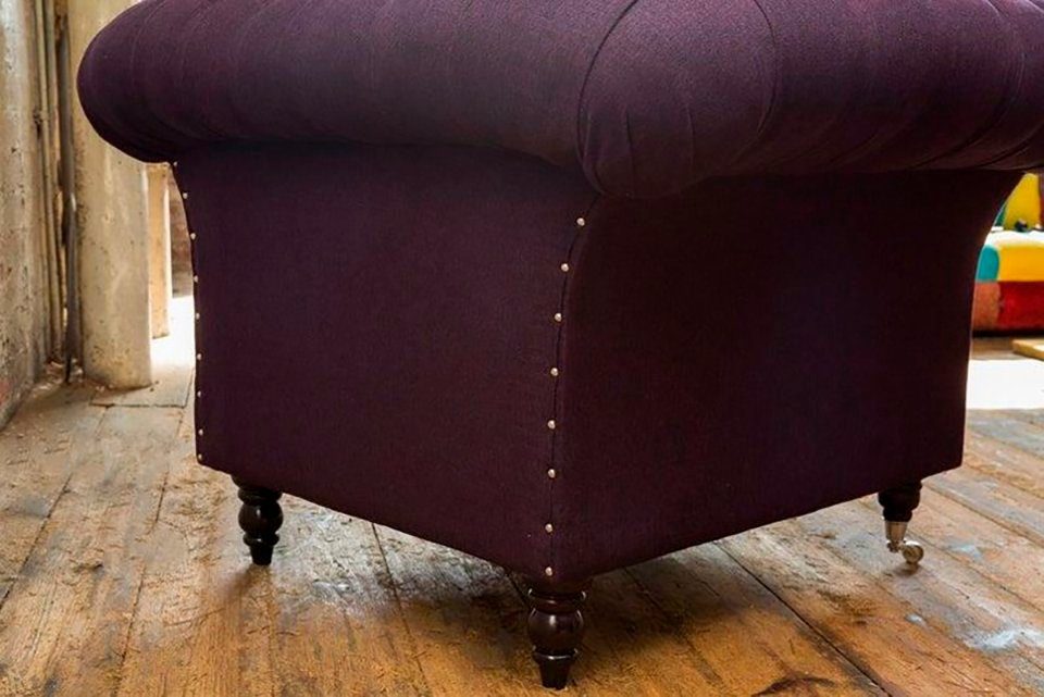 JVmoebel Chesterfield Chesterfield-Sessel, 1 Sessel Sitzer Design