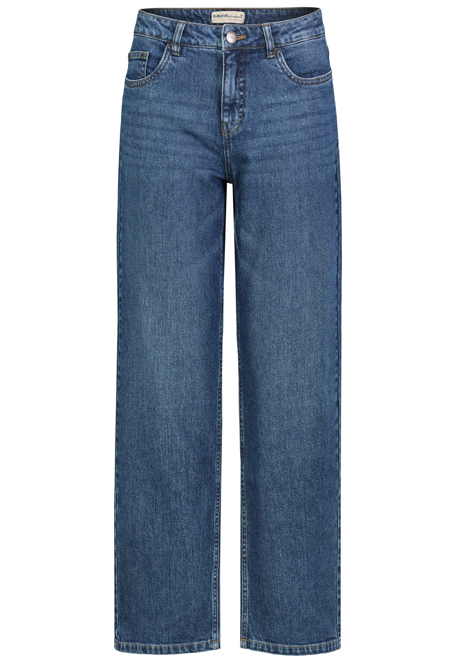 SUBLEVEL Straight-Jeans Damen Denim Straight Leg mit Stretchanteil