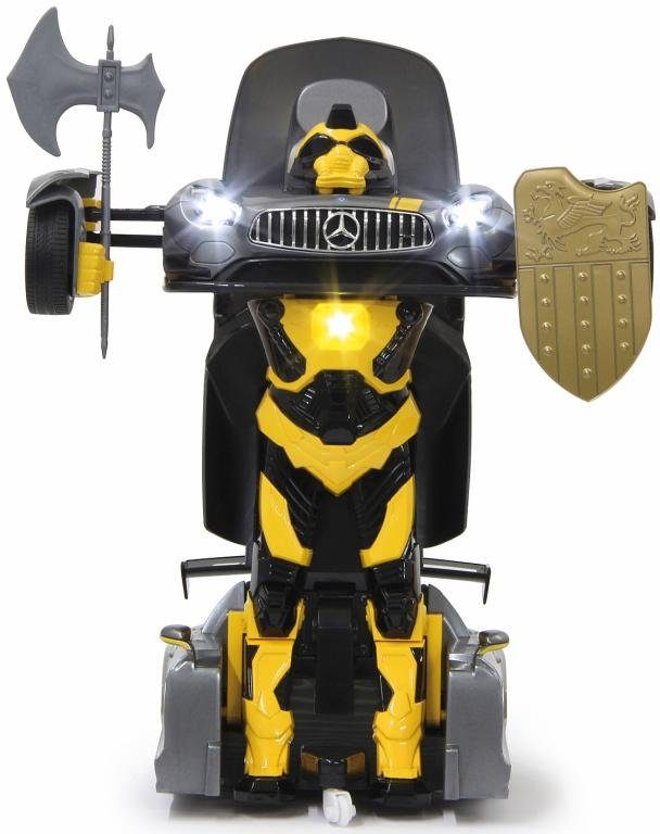 Jamara RC Car Mercedes AMG GT3 Transformable, 2-in-1 Robot and Car