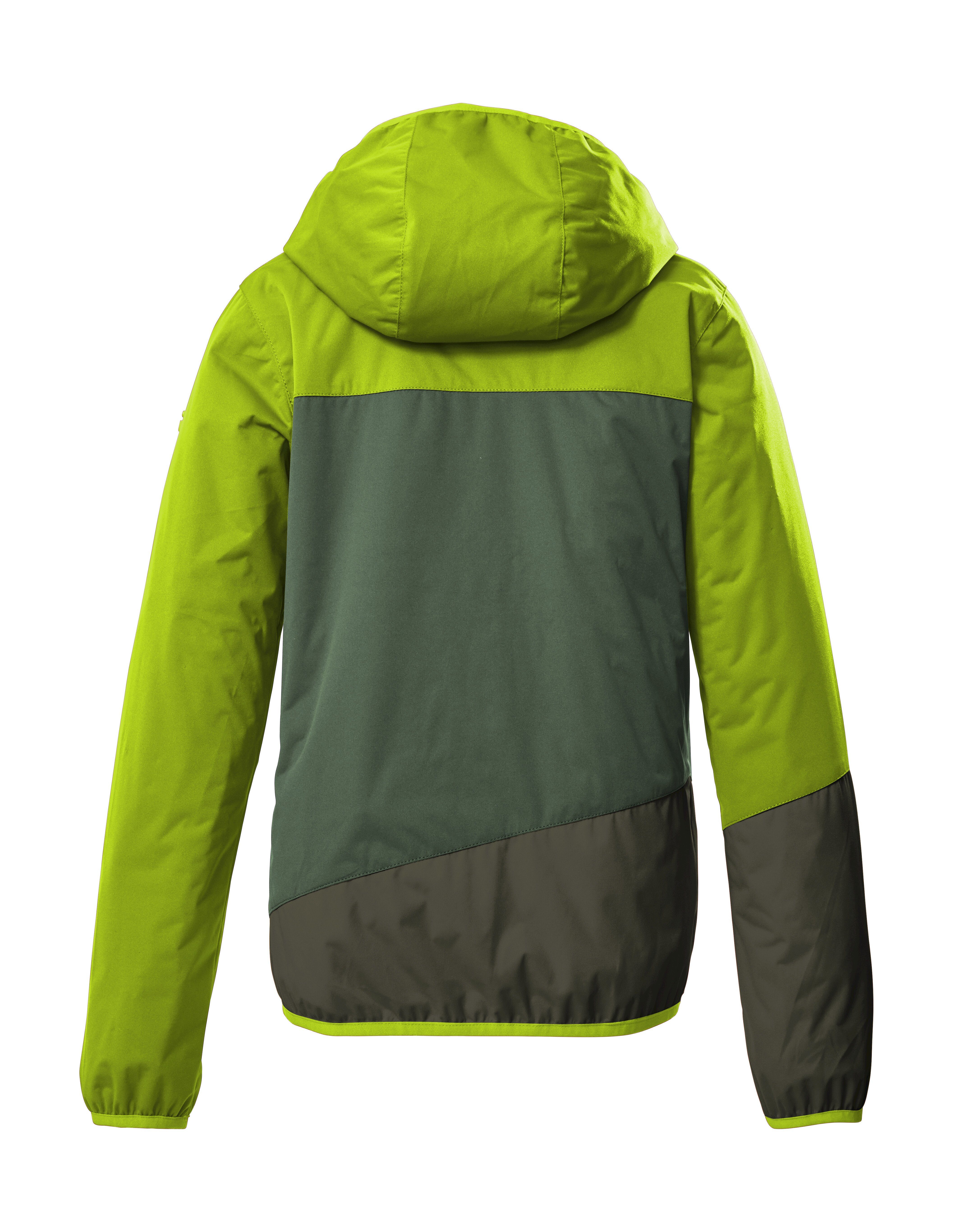 Killtec Outdoorjacke KOS 223 BYS JCKT Wind- und wasserdichte Kinderjacke, verpackbar, reflektierend