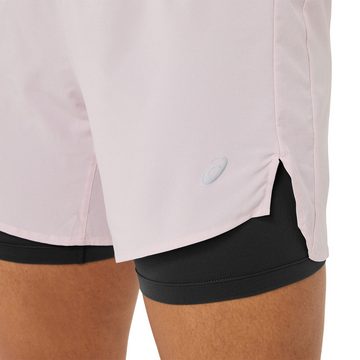 Asics 2-in-1-Shorts ROAD 2in1 5,5inch Short Lady 2012A771-713 Laufhosen-Tight Kombination