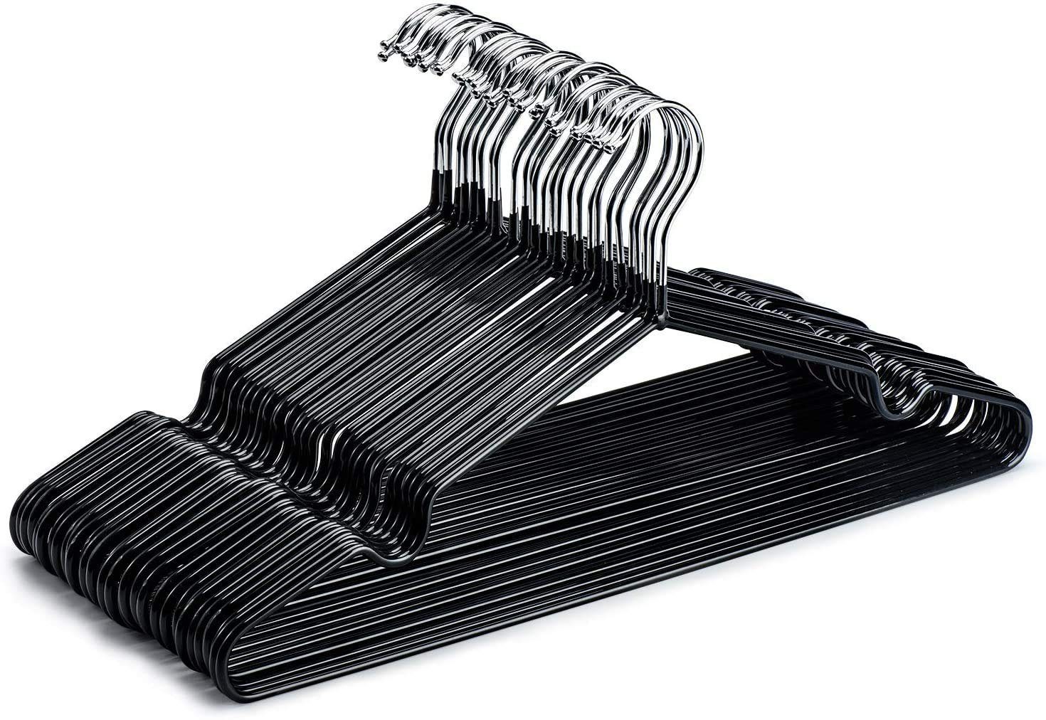 House Day Kleiderbügel Gummibeschichtet Metall Kleiderbügel, günstig online kaufen