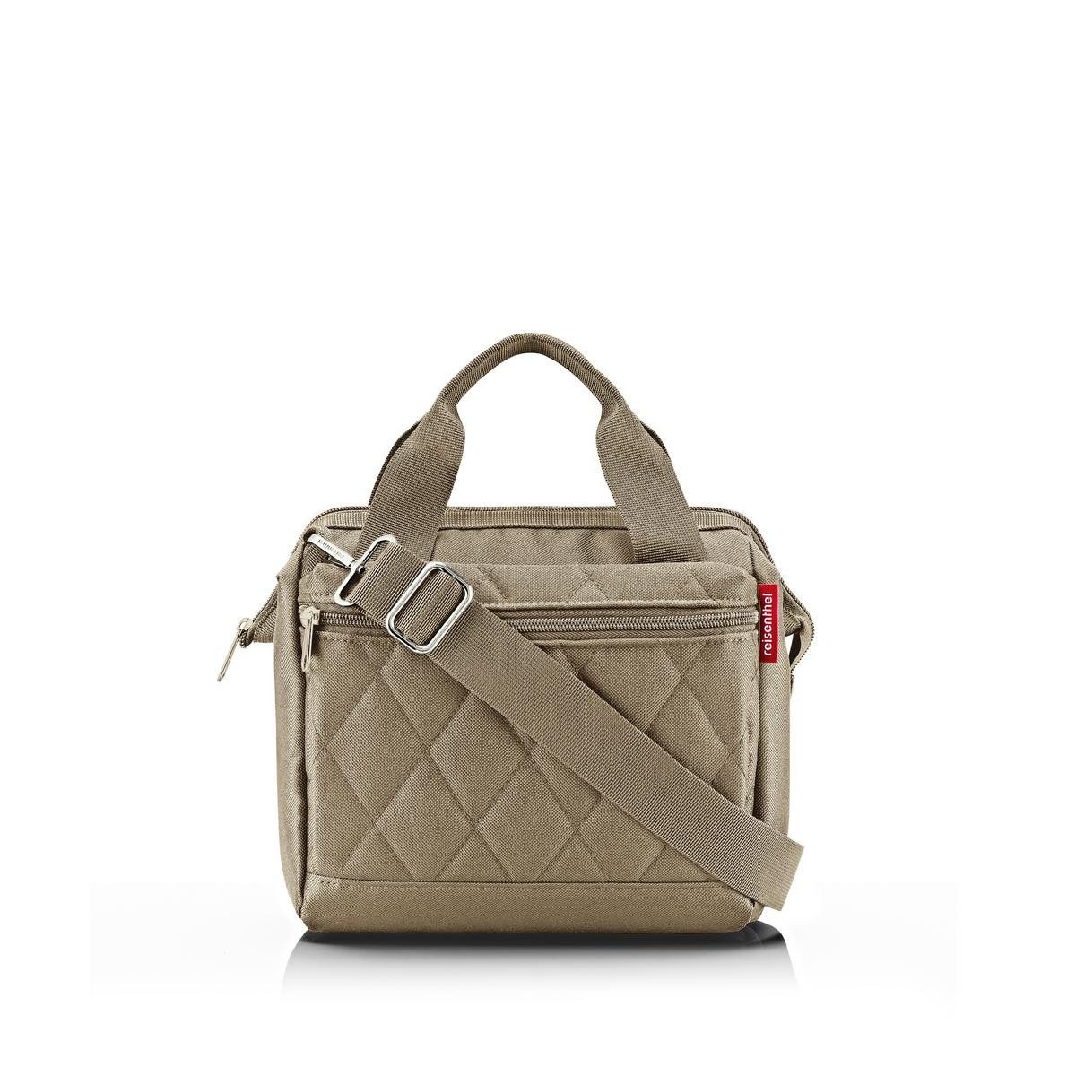 REISENTHEL® Umhängetasche allrounder cross rhombus olive, günstig online kaufen